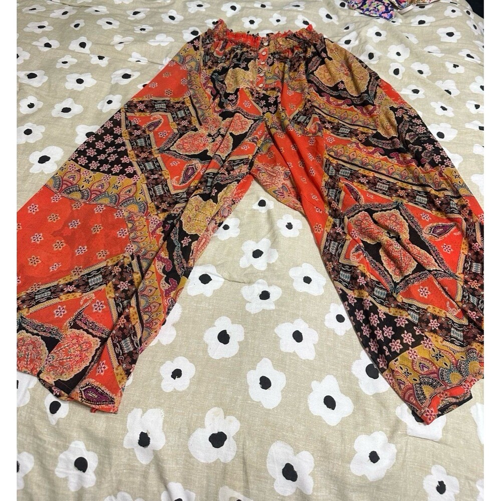 Free people patterned pants